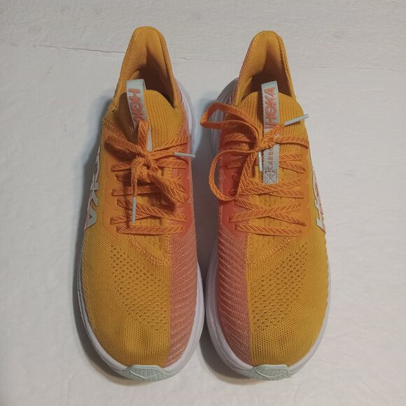 Hoka One One Men\'s Carbon X 3 Performance Running Shoes 8.5D Orange 1123192 main image 6
